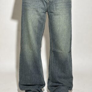 Vintage Wash Baggy Jeans